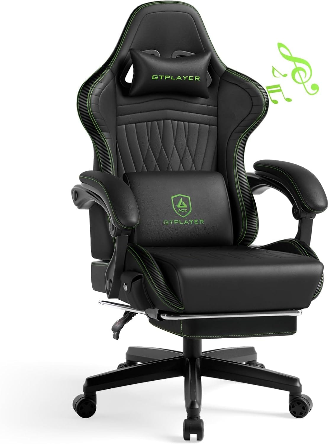 GTPLAYER Gaming Chair with Speakers