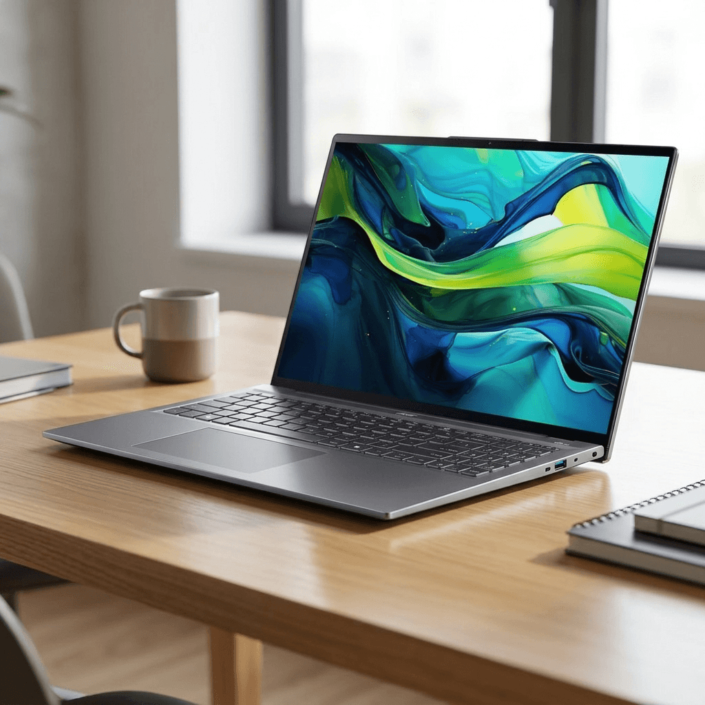 Acer Swift 16 AI laptop for students