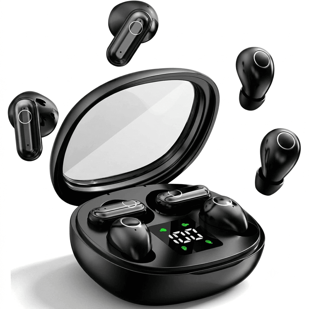 CUAUUO Mini Sleep Earbuds Purple Small Ear Canals Side Sleepers