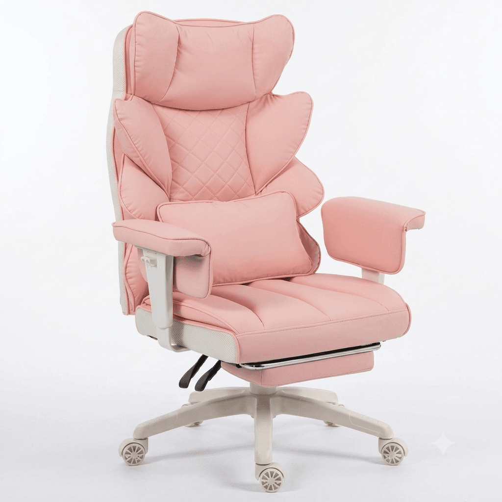 Dowinx Big and Tall Office Chair with Pocket Springs Cushion