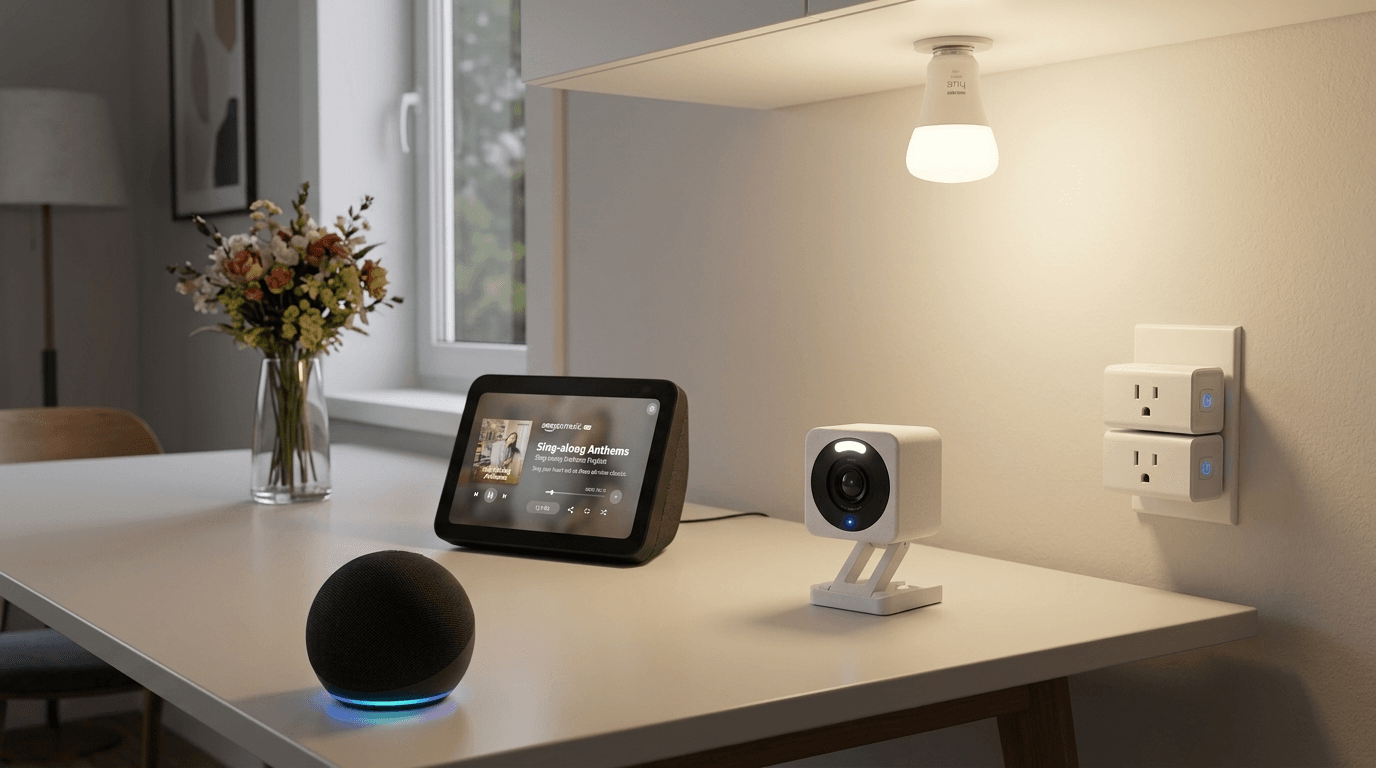 5 Best Smart Home Devices for Beginners in 2026 — Echo Dot, Kasa Smart Plug, Wyze Cam, Philips Hue