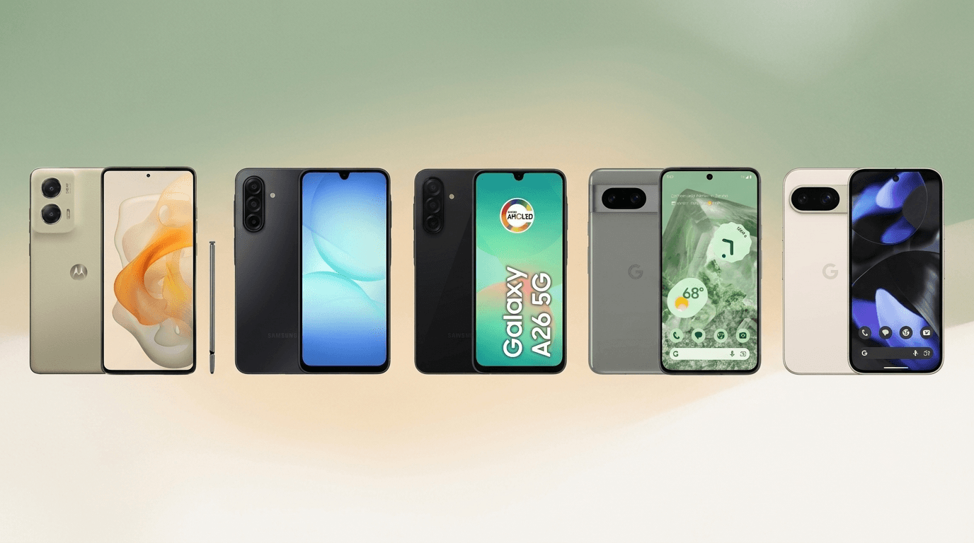 Best Budget Android Phones 2026 That Don&rsquo;t Feel Cheap