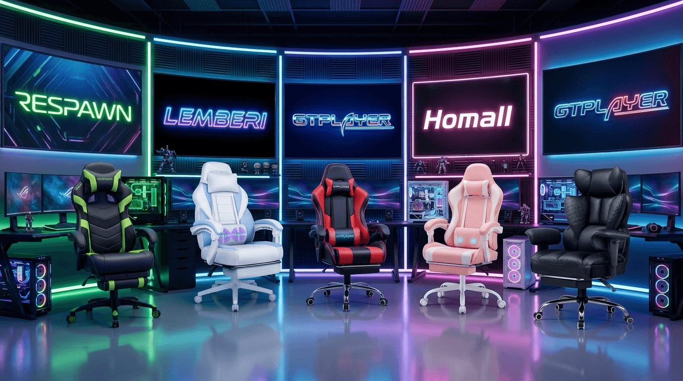 Best Gaming Chairs Under $200 With Recliner Footrest Lumbar Support