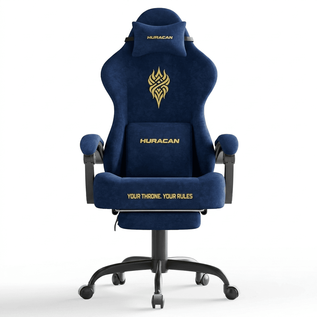 Ferghana Velvet Fabric Gaming Chair