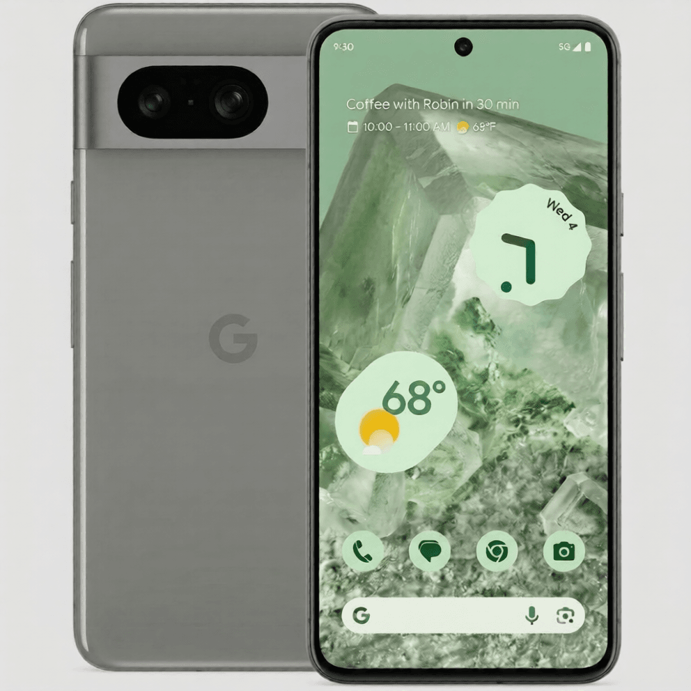 Google Pixel 8 5G in Hazel color — Amazon Renewed refurbished unlocked