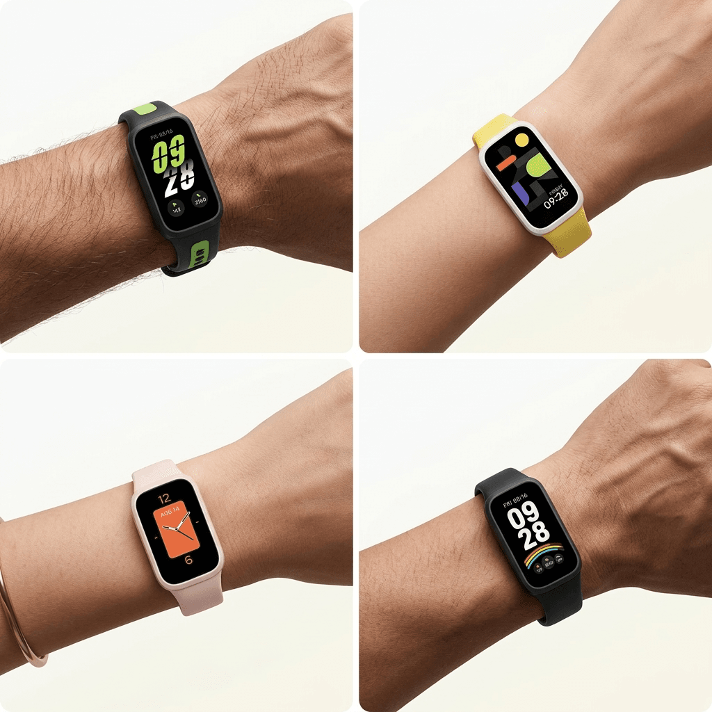 Xiaomi Smart Band 9 fitness tracker with AMOLED display and 21 day battery life