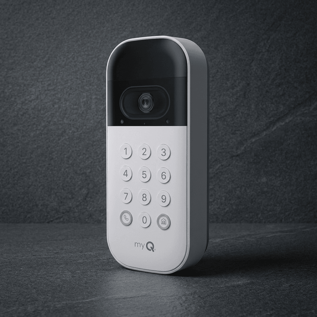 myQ Smart Garage Door Video Keypad