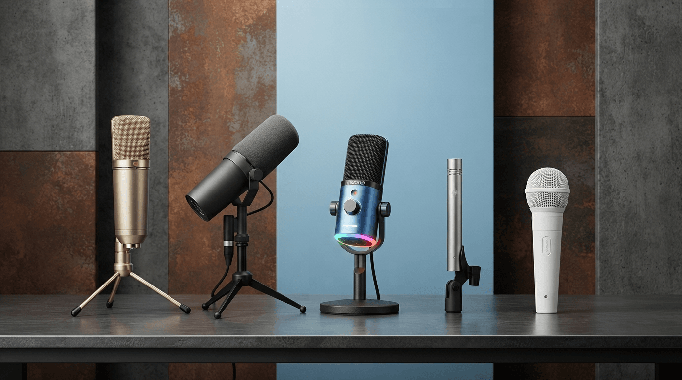 Best Voice Over Microphones for Beginners and Professionals